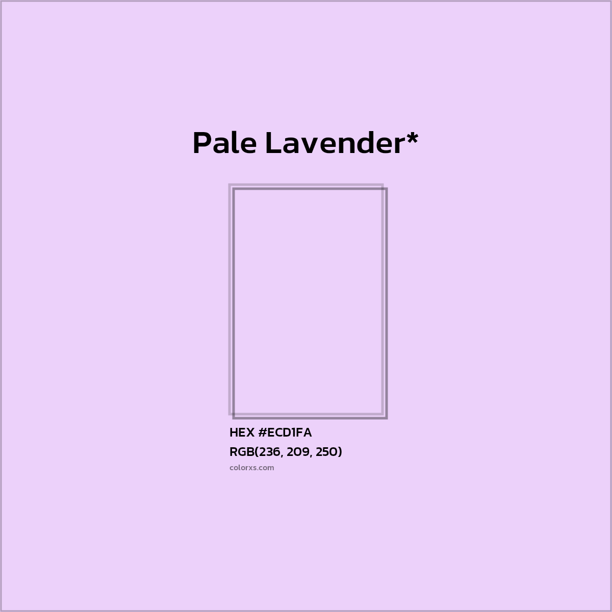 HEX #ECD1FA Color Name, Color Code, Palettes, Similar Paints, Images