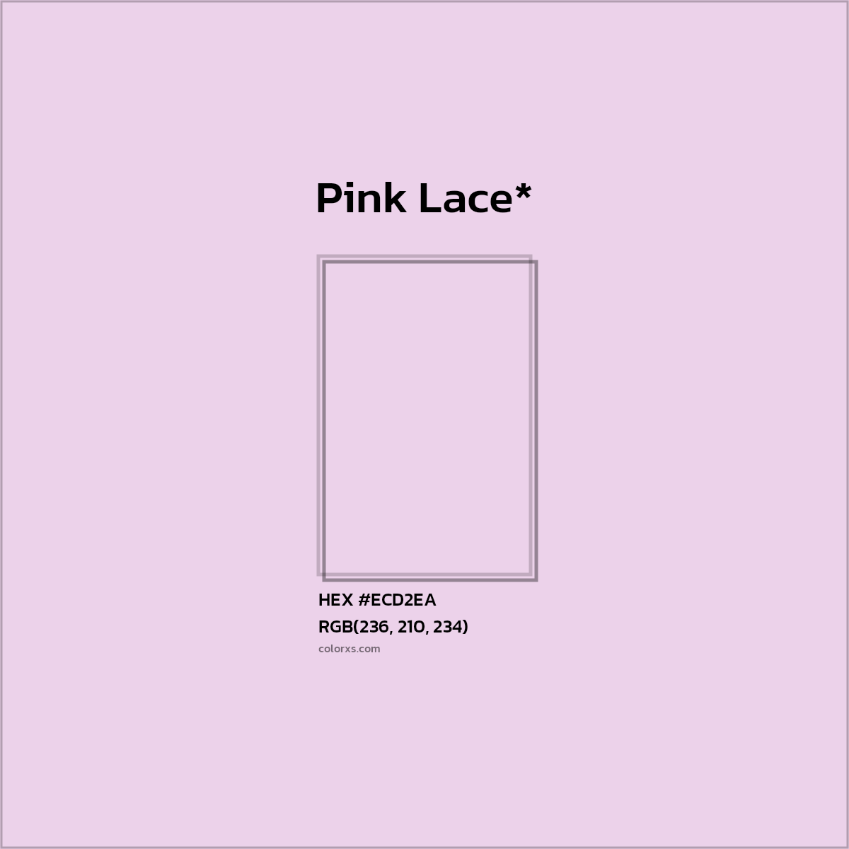 HEX #ECD2EA Color Name, Color Code, Palettes, Similar Paints, Images
