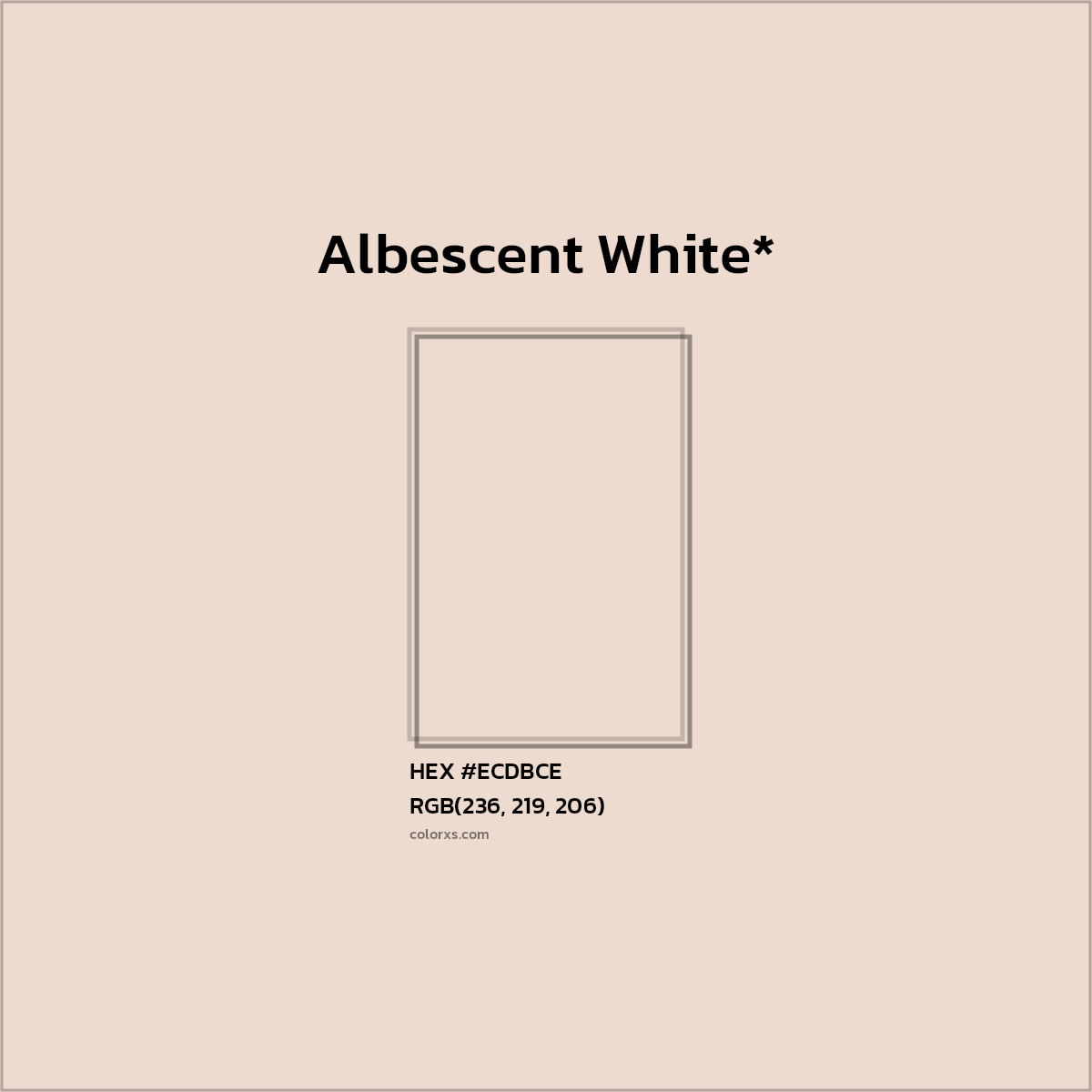 HEX #ECDBCE Color Name, Color Code, Palettes, Similar Paints, Images