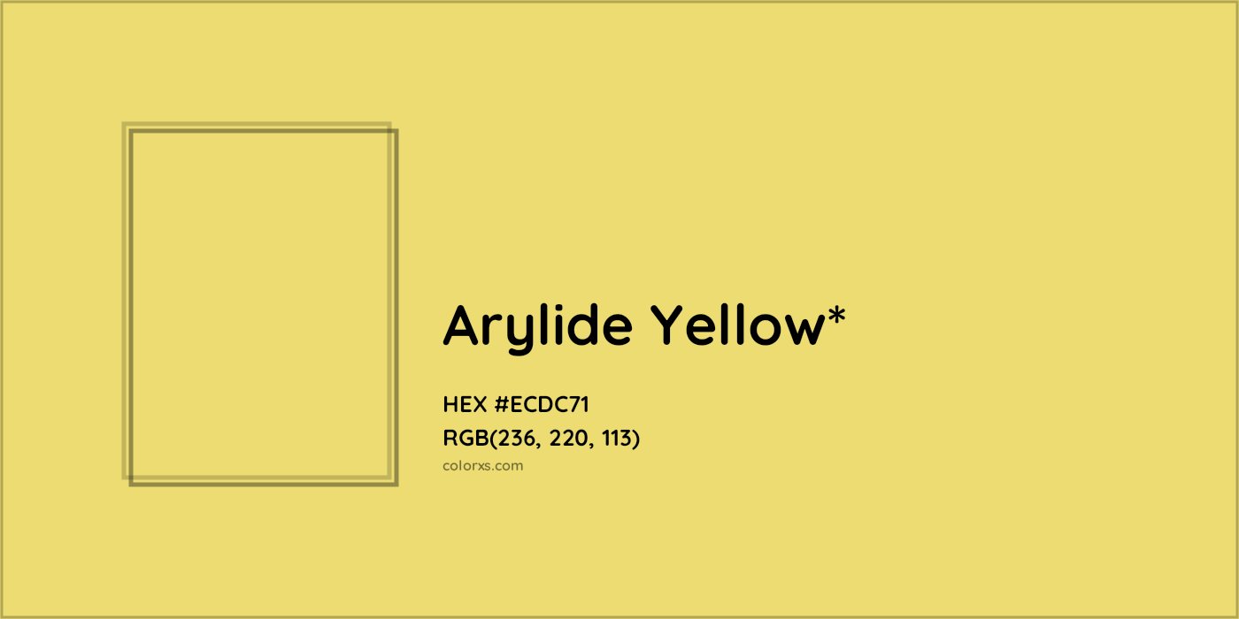 HEX #ECDC71 Color Name, Color Code, Palettes, Similar Paints, Images
