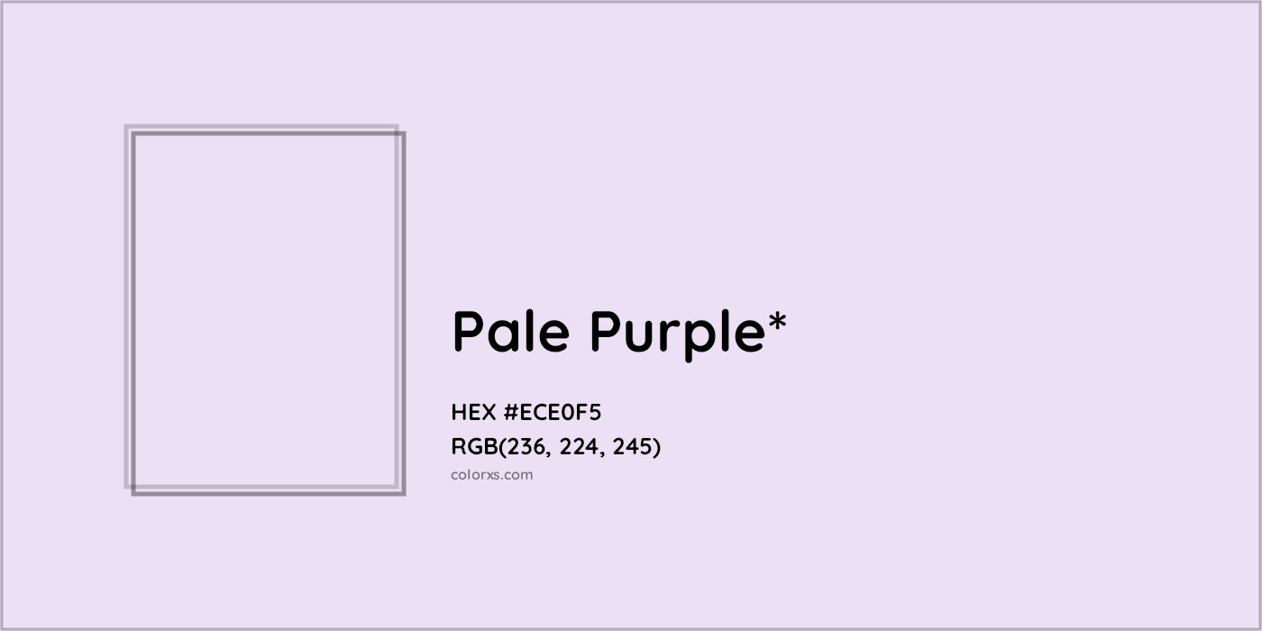 HEX #ECE0F5 Color Name, Color Code, Palettes, Similar Paints, Images