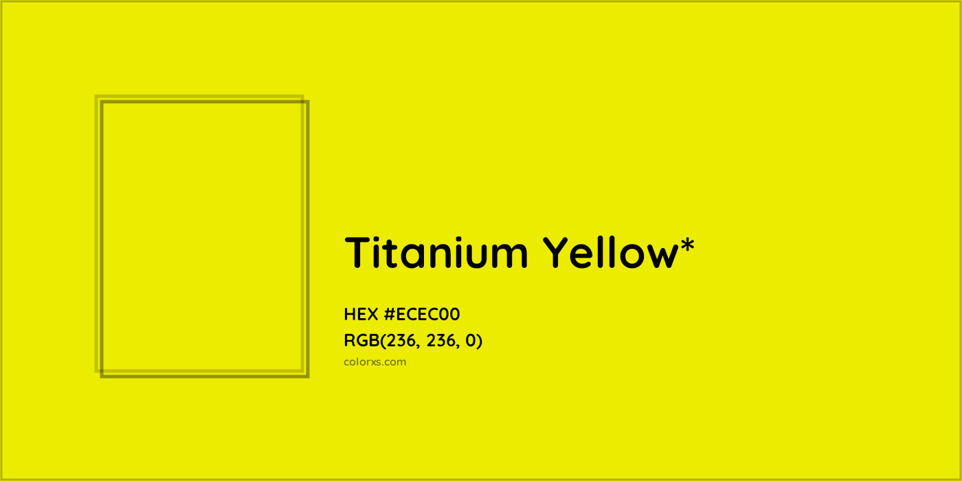 HEX #ECEC00 Color Name, Color Code, Palettes, Similar Paints, Images