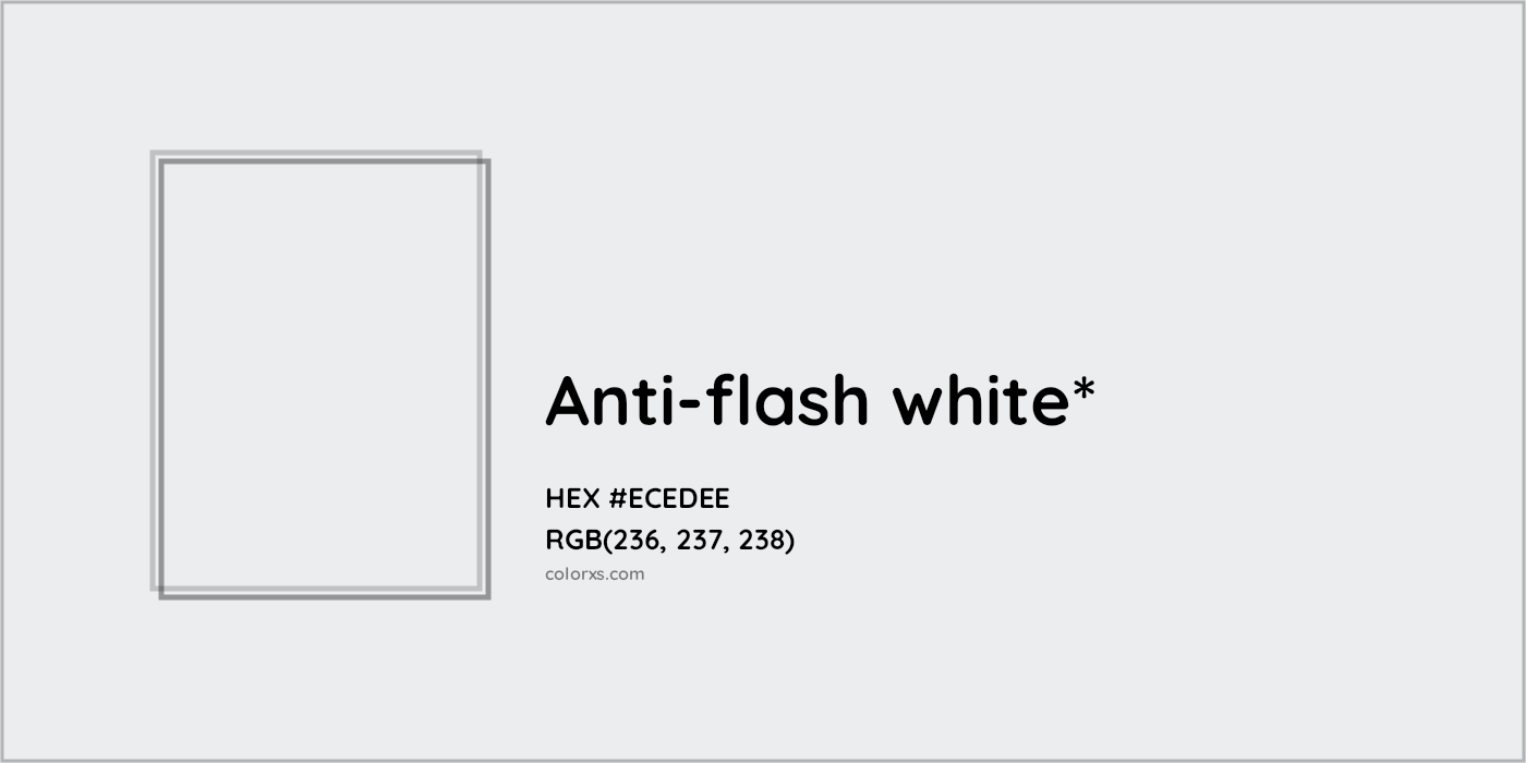HEX #ECEDEE Color Name, Color Code, Palettes, Similar Paints, Images