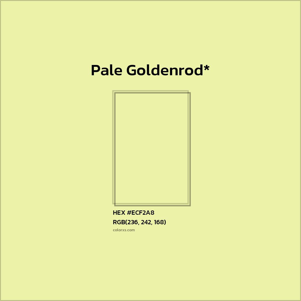 HEX #ECF2A8 Color Name, Color Code, Palettes, Similar Paints, Images