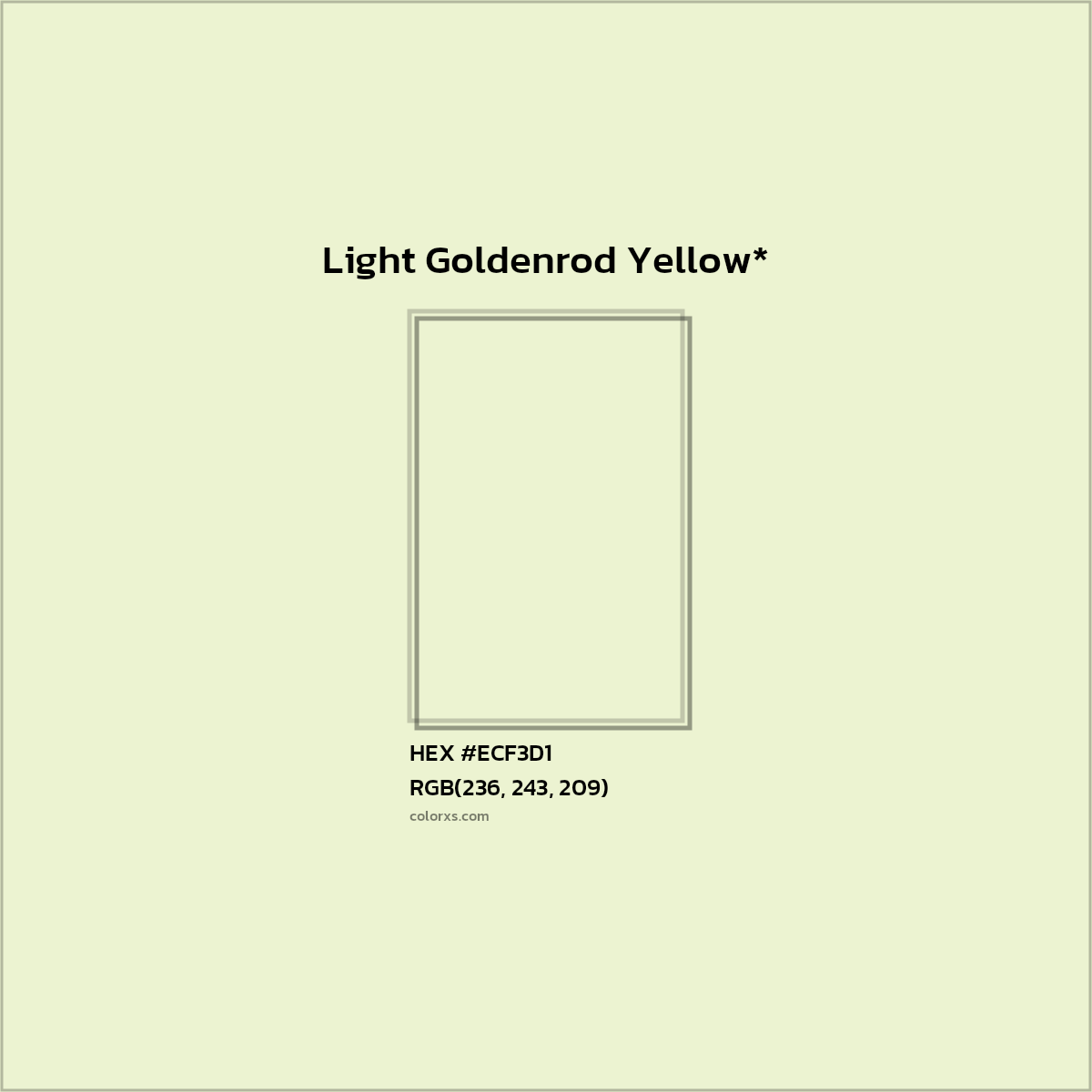 HEX #ECF3D1 Color Name, Color Code, Palettes, Similar Paints, Images