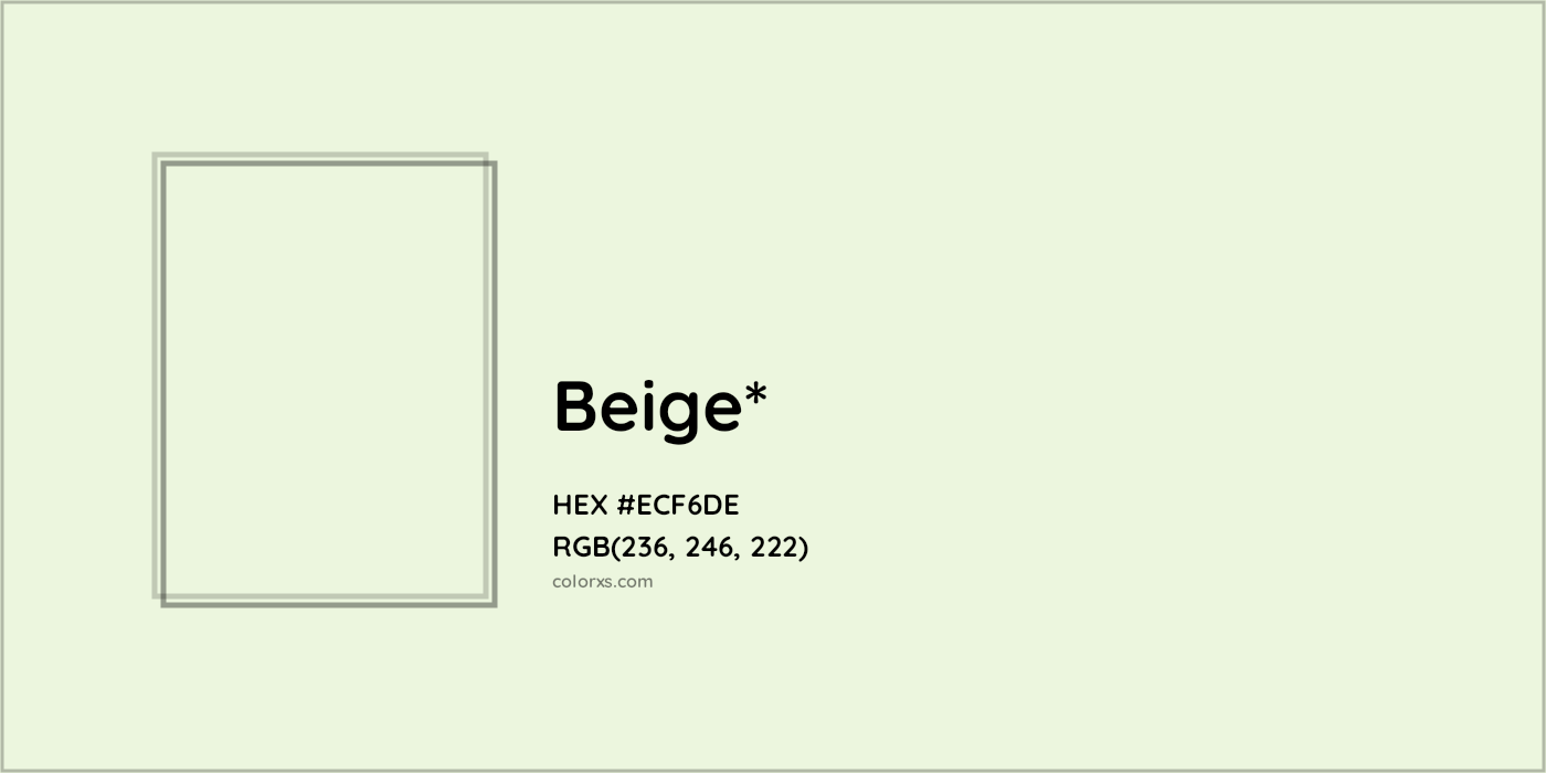 HEX #ECF6DE Color Name, Color Code, Palettes, Similar Paints, Images
