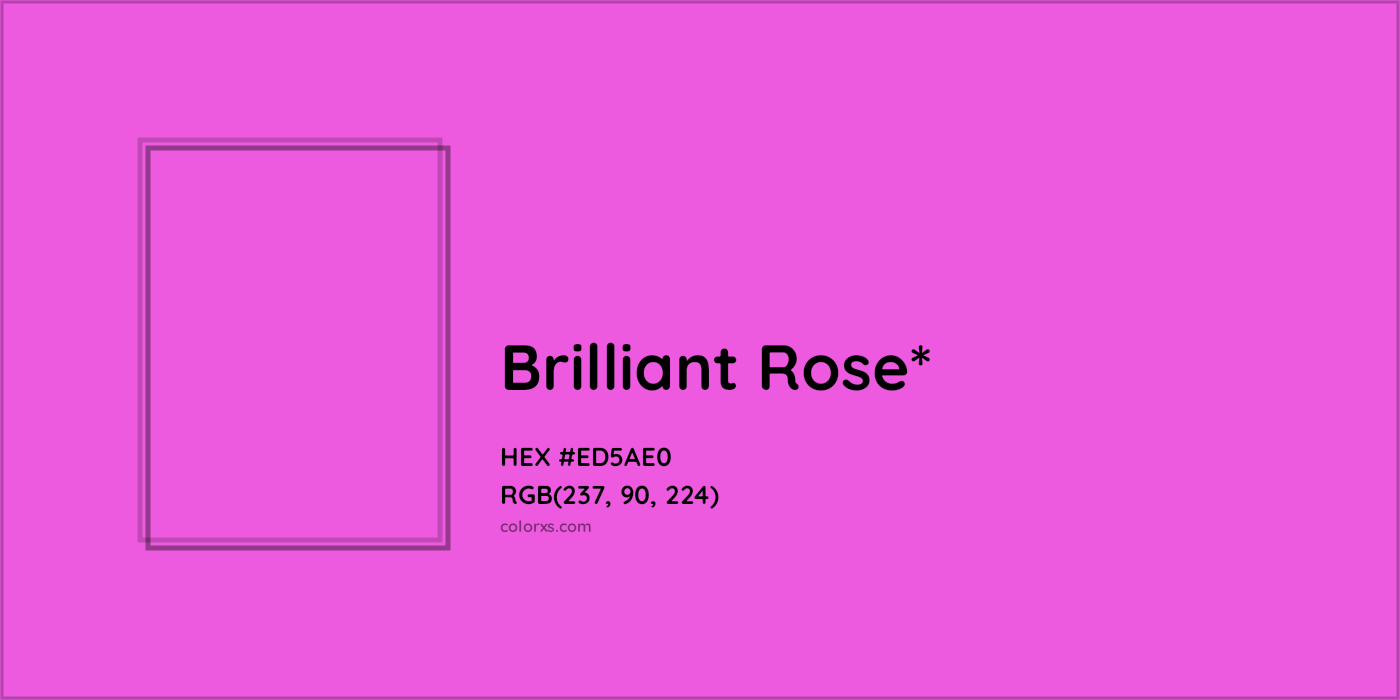 HEX #ED5AE0 Color Name, Color Code, Palettes, Similar Paints, Images
