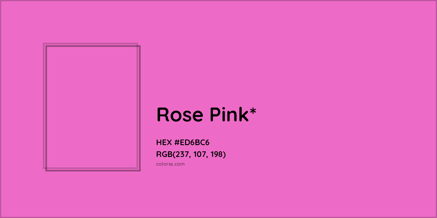 HEX #ED6BC6 Color Name, Color Code, Palettes, Similar Paints, Images