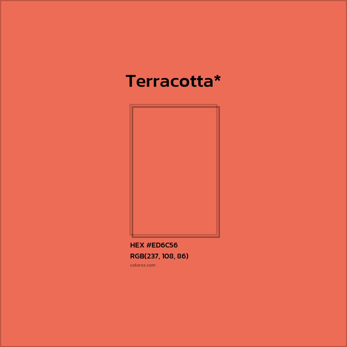 HEX #ED6C56 Color Name, Color Code, Palettes, Similar Paints, Images