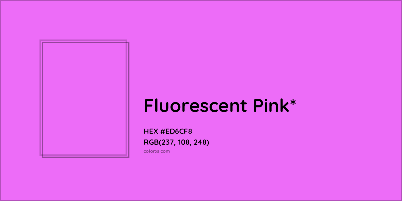 HEX #ED6CF8 Color Name, Color Code, Palettes, Similar Paints, Images