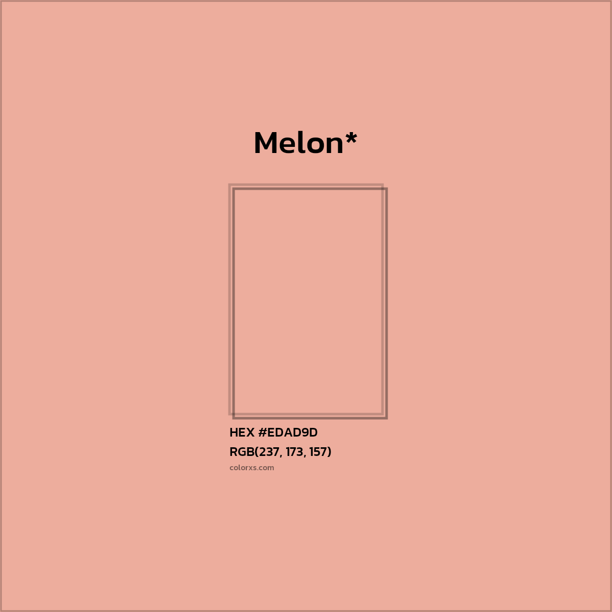HEX #EDAD9D Color Name, Color Code, Palettes, Similar Paints, Images