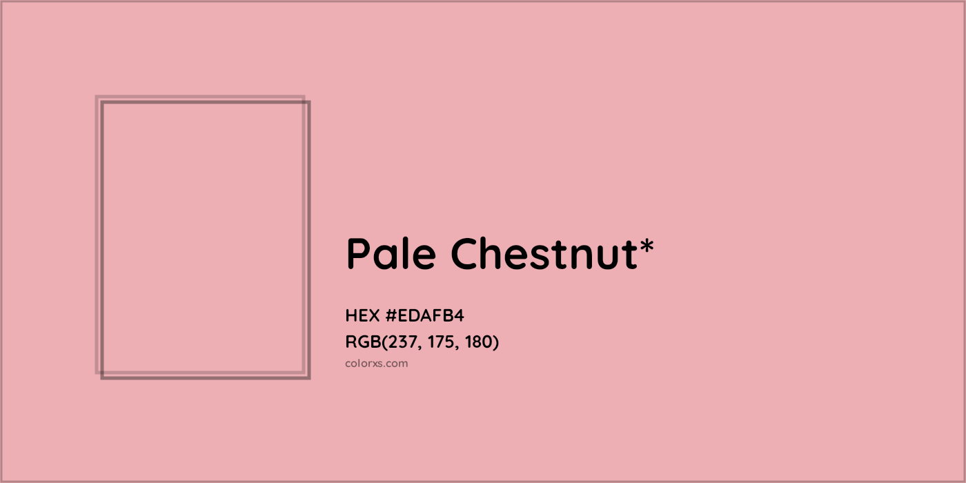 HEX #EDAFB4 Color Name, Color Code, Palettes, Similar Paints, Images