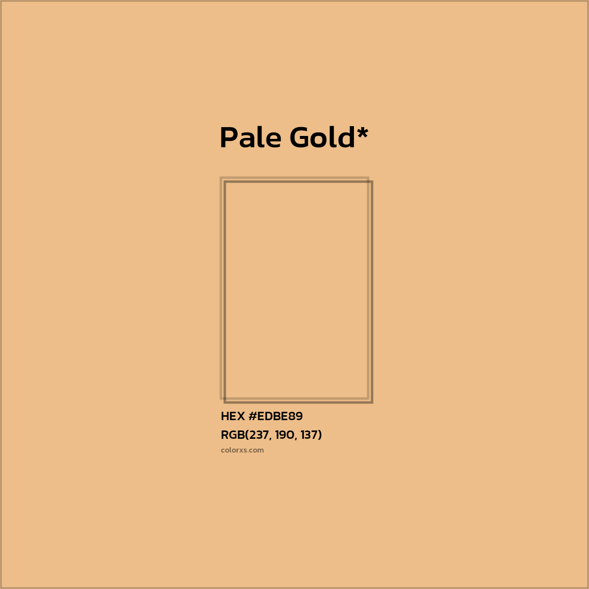 HEX #EDBE89 Color Name, Color Code, Palettes, Similar Paints, Images