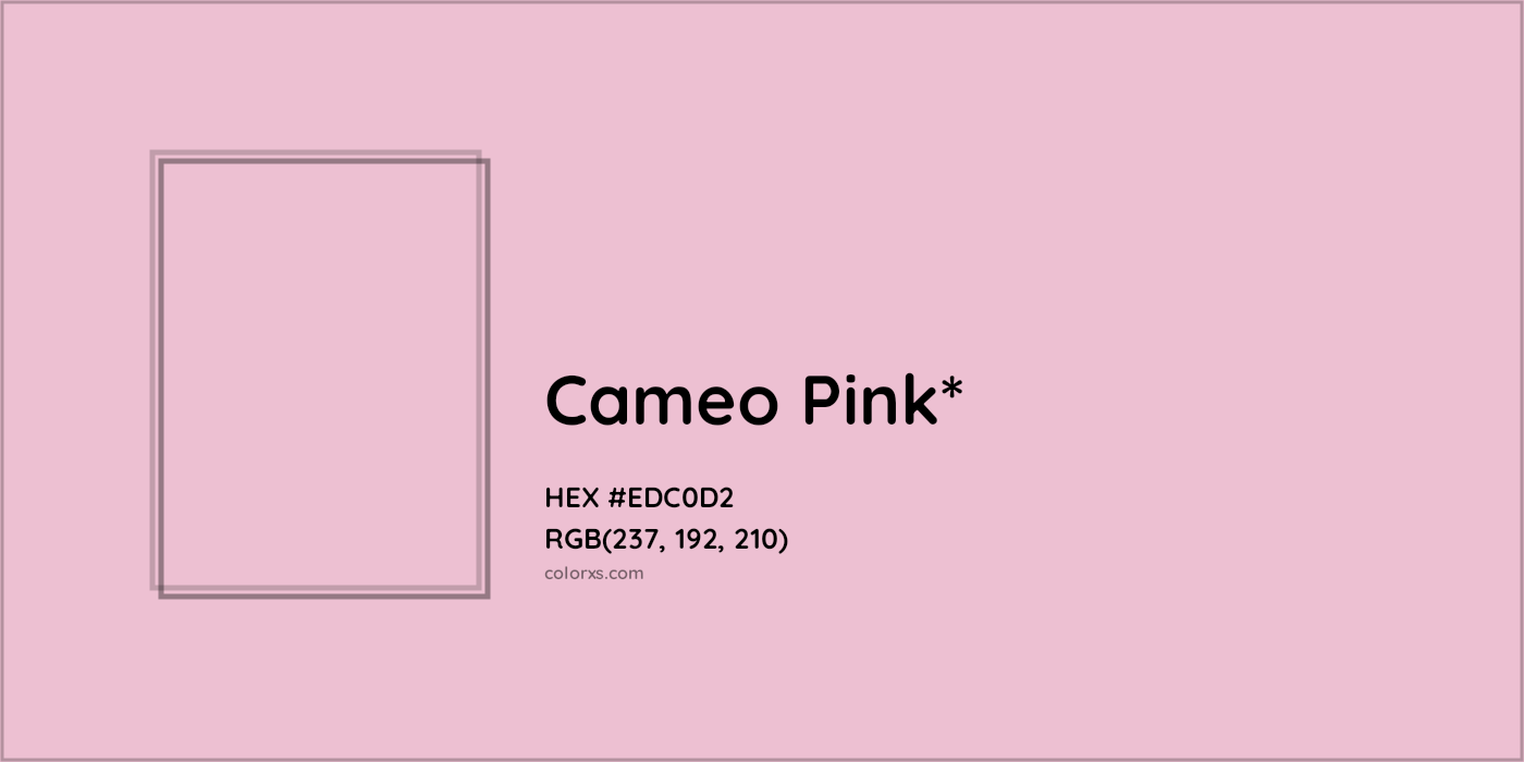 HEX #EDC0D2 Color Name, Color Code, Palettes, Similar Paints, Images