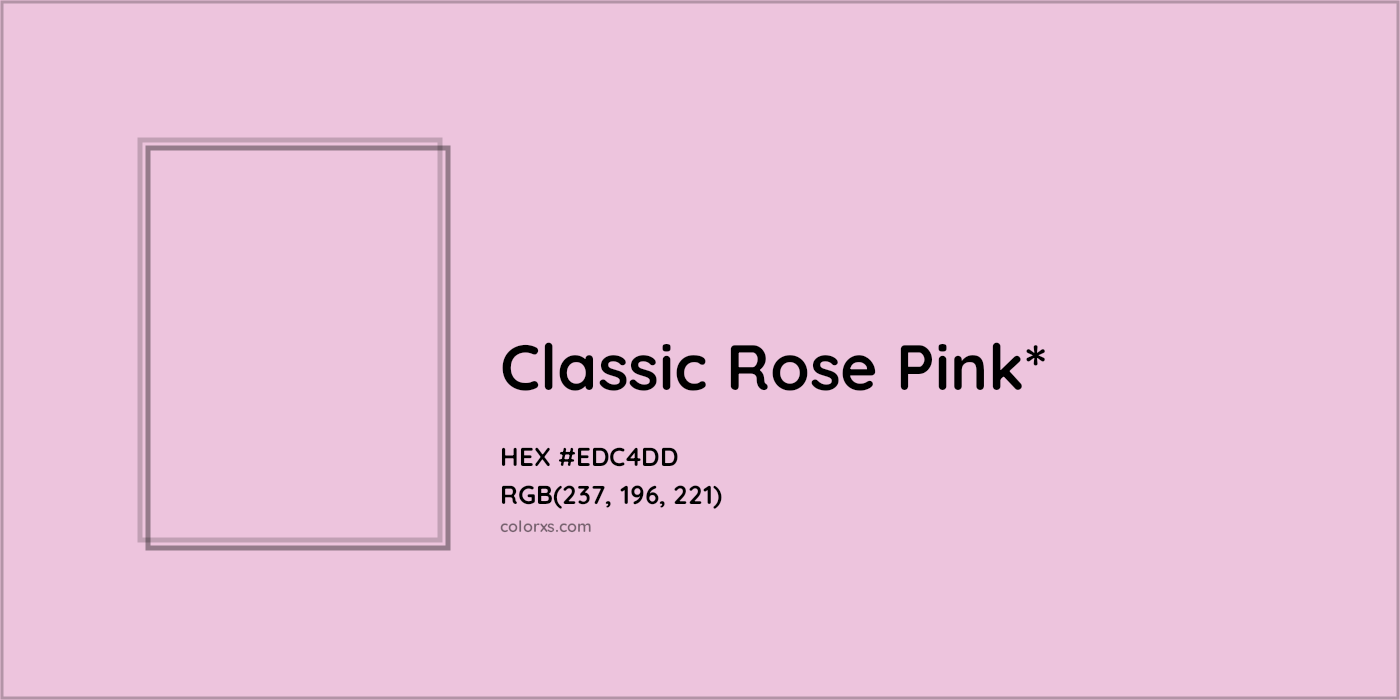 HEX #EDC4DD Color Name, Color Code, Palettes, Similar Paints, Images