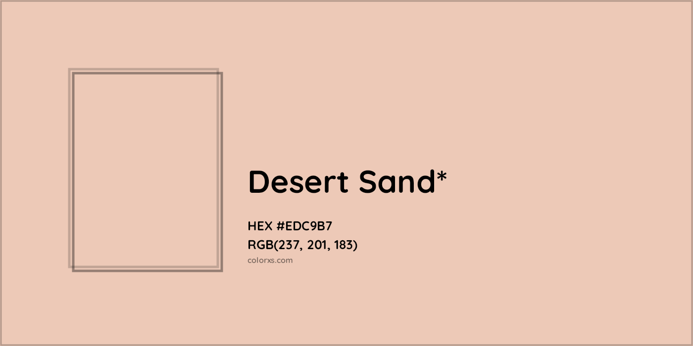 HEX #EDC9B7 Color Name, Color Code, Palettes, Similar Paints, Images