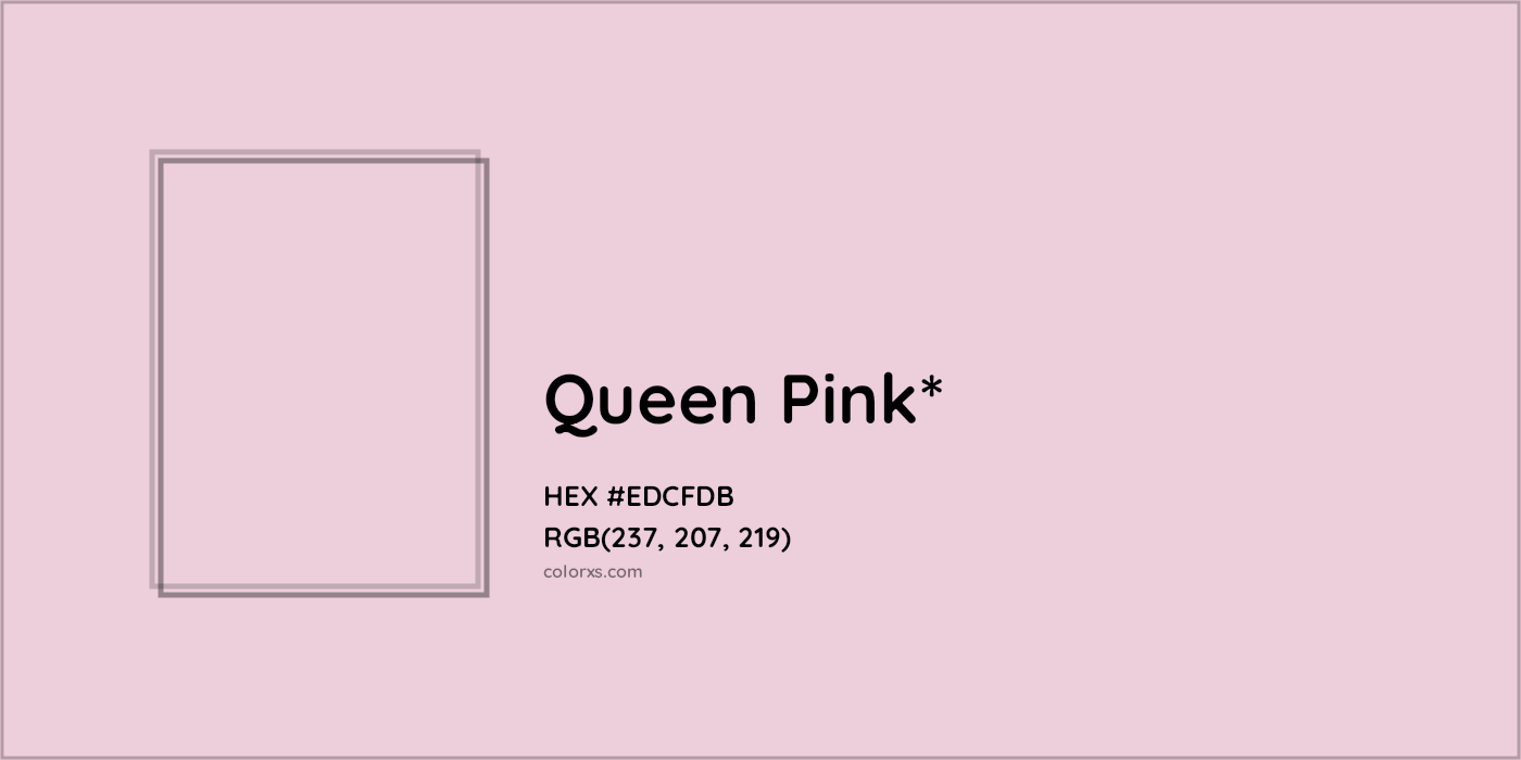 HEX #EDCFDB Color Name, Color Code, Palettes, Similar Paints, Images