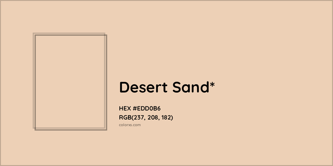 HEX #EDD0B6 Color Name, Color Code, Palettes, Similar Paints, Images