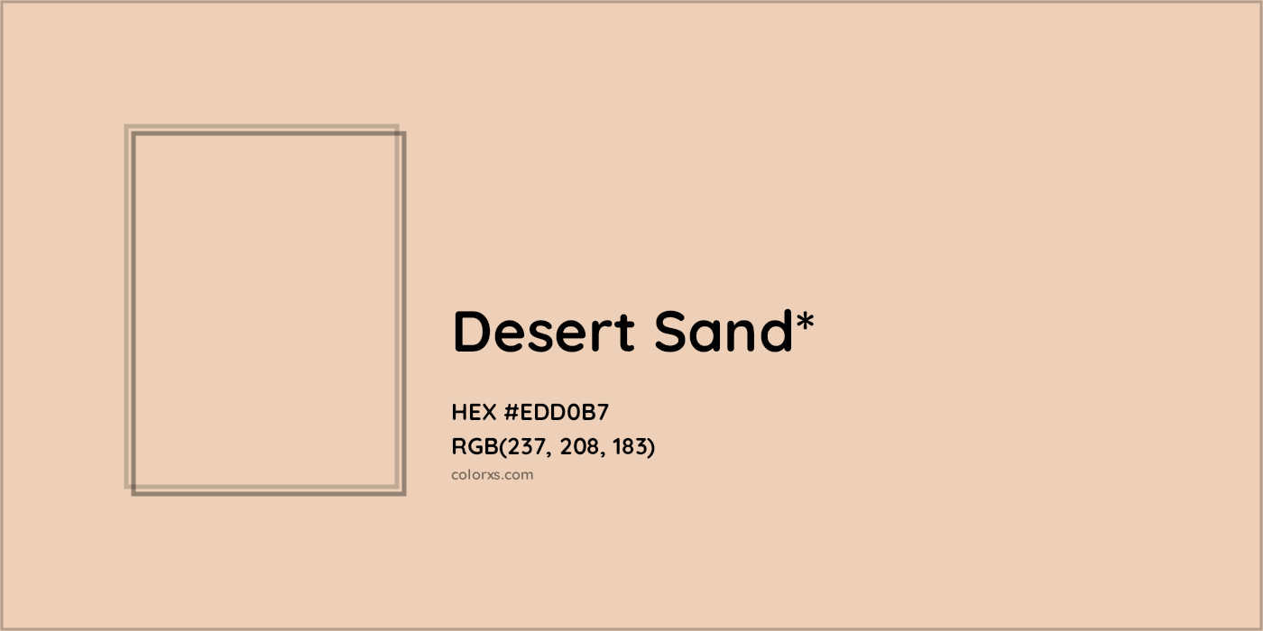 HEX #EDD0B7 Color Name, Color Code, Palettes, Similar Paints, Images