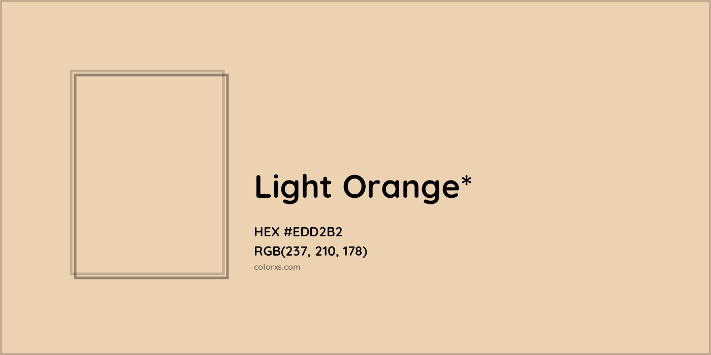 HEX #EDD2B2 Color Name, Color Code, Palettes, Similar Paints, Images