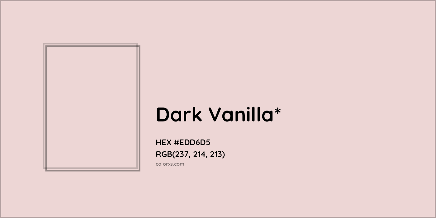 HEX #EDD6D5 Color Name, Color Code, Palettes, Similar Paints, Images