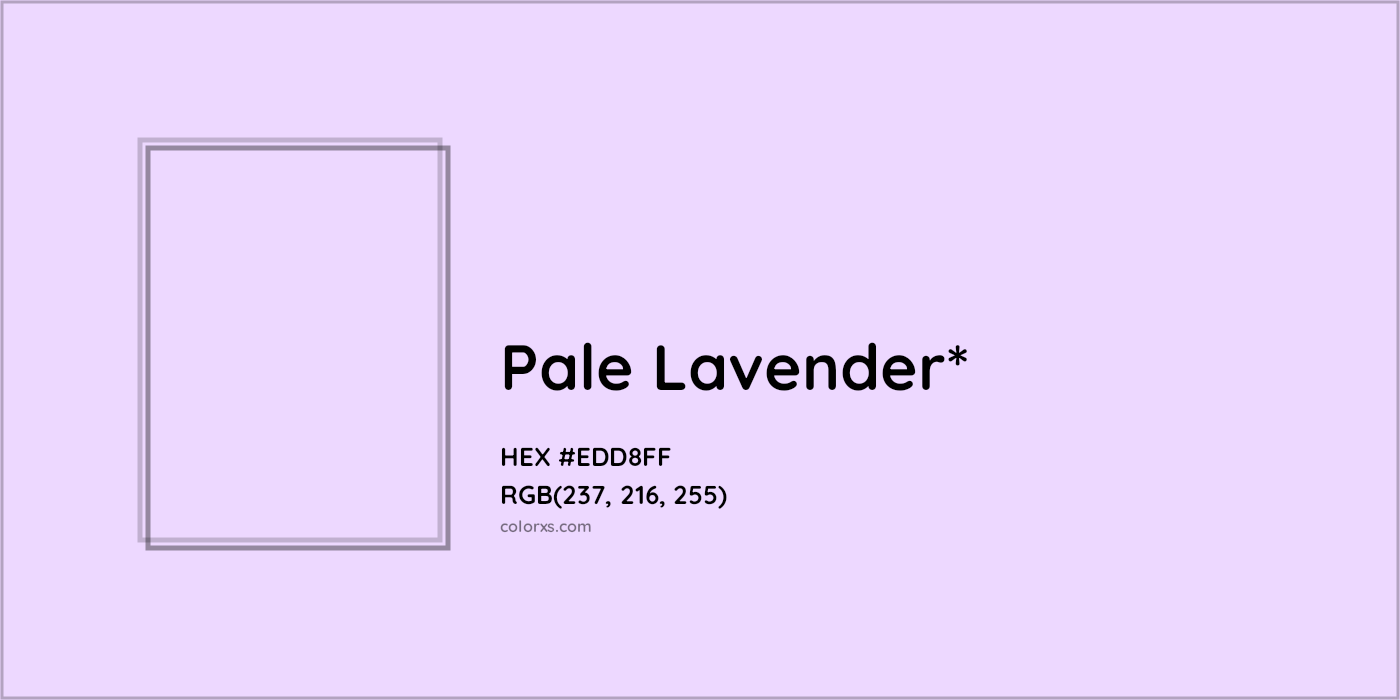 HEX #EDD8FF Color Name, Color Code, Palettes, Similar Paints, Images