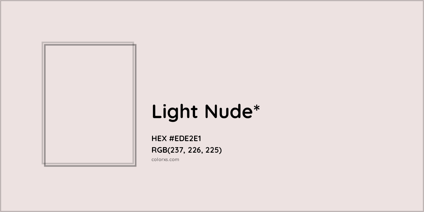 HEX #EDE2E1 Color Name, Color Code, Palettes, Similar Paints, Images