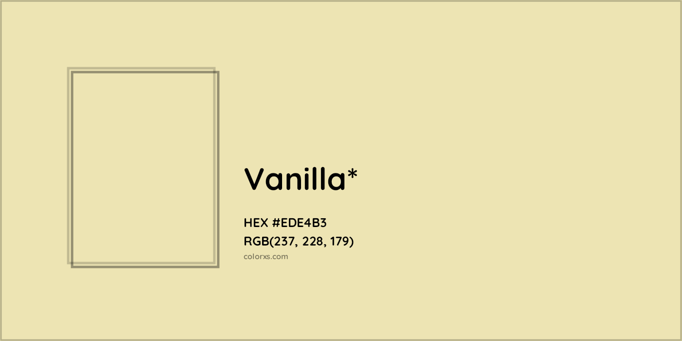 HEX #EDE4B3 Color Name, Color Code, Palettes, Similar Paints, Images