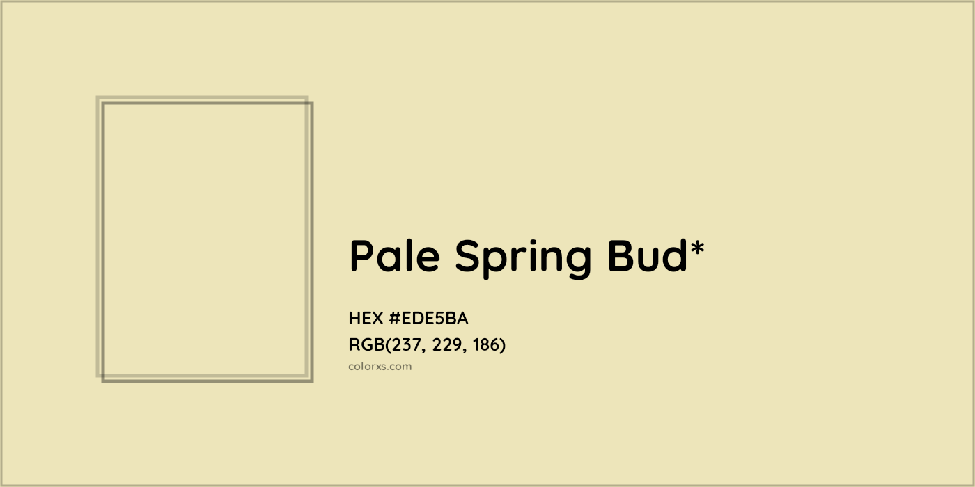 HEX #EDE5BA Color Name, Color Code, Palettes, Similar Paints, Images