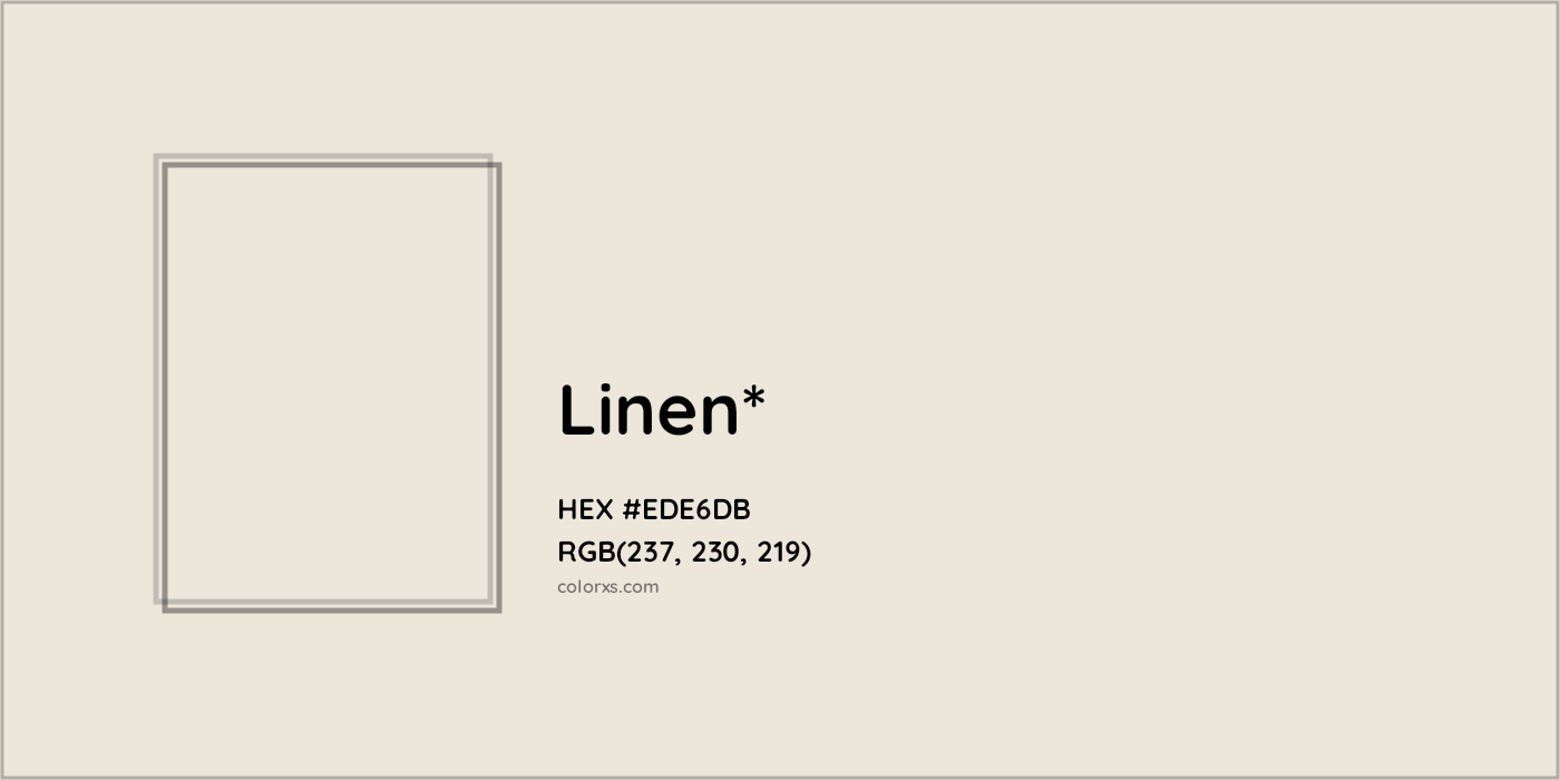 HEX #EDE6DB Color Name, Color Code, Palettes, Similar Paints, Images