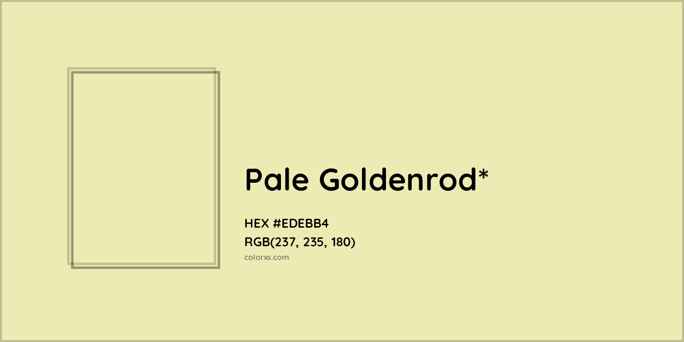 HEX #EDEBB4 Color Name, Color Code, Palettes, Similar Paints, Images