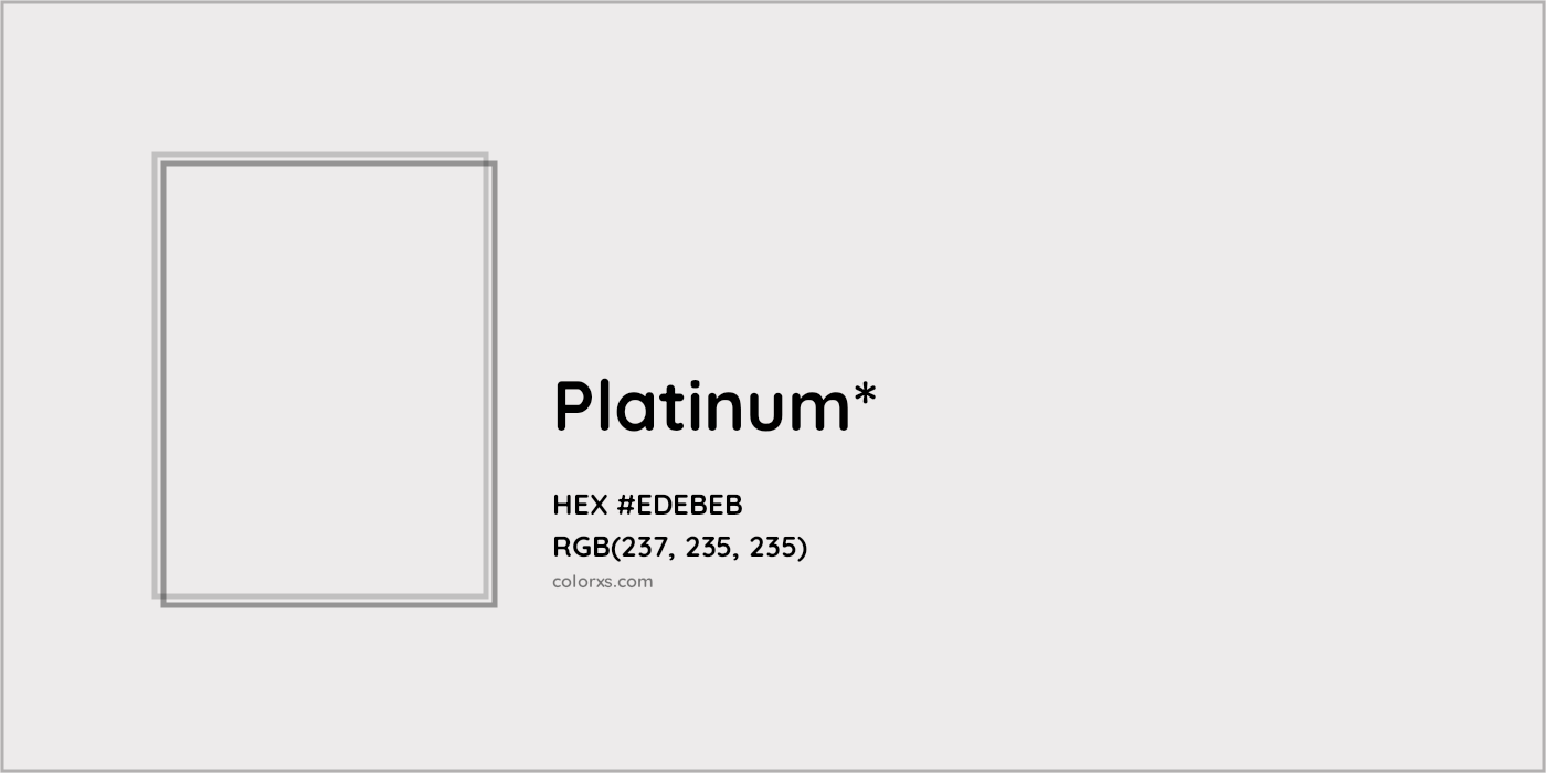 HEX #EDEBEB Color Name, Color Code, Palettes, Similar Paints, Images
