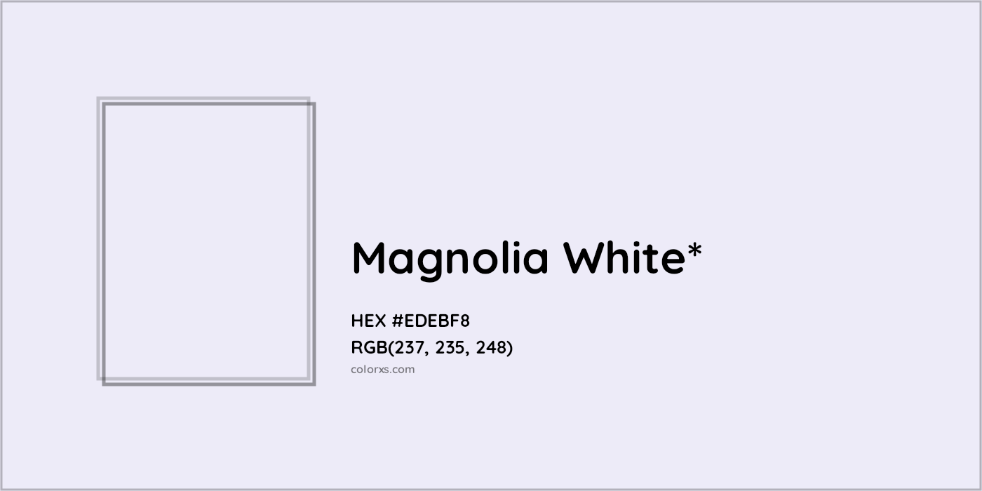 HEX #EDEBF8 Color Name, Color Code, Palettes, Similar Paints, Images
