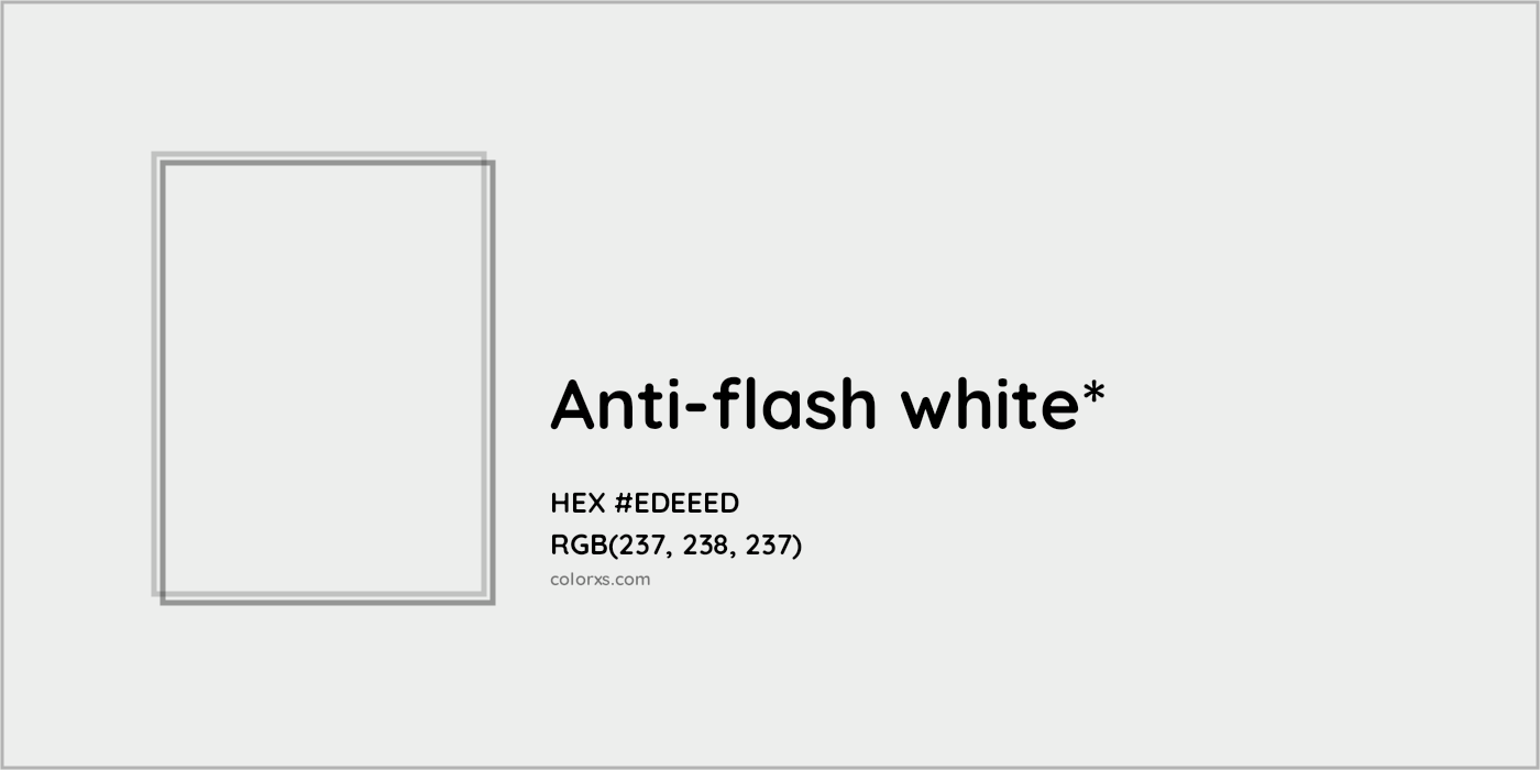HEX #EDEEED Color Name, Color Code, Palettes, Similar Paints, Images