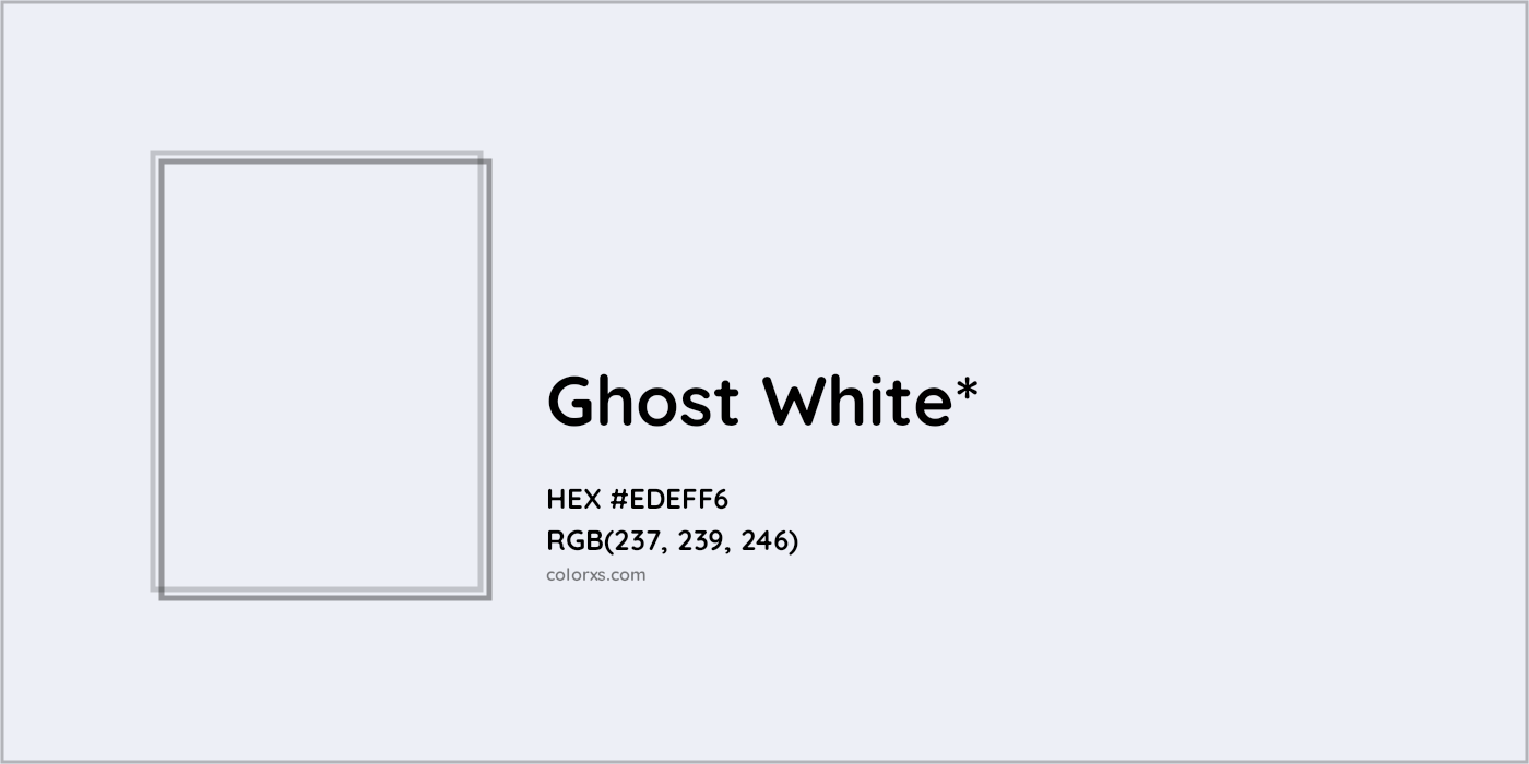 HEX #EDEFF6 Color Name, Color Code, Palettes, Similar Paints, Images