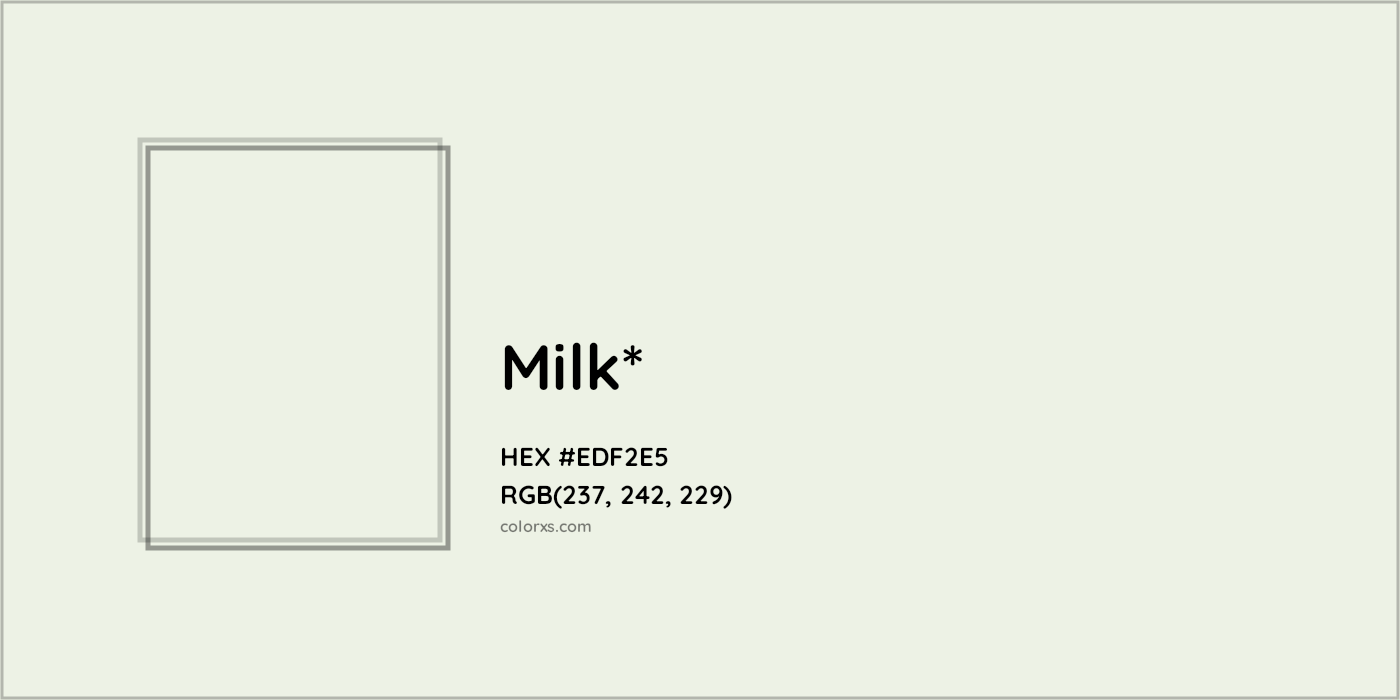 HEX #EDF2E5 Color Name, Color Code, Palettes, Similar Paints, Images