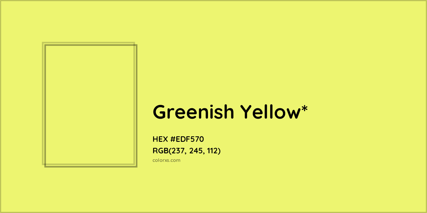 HEX #EDF570 Color Name, Color Code, Palettes, Similar Paints, Images