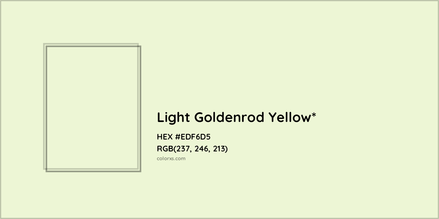 HEX #EDF6D5 Color Name, Color Code, Palettes, Similar Paints, Images