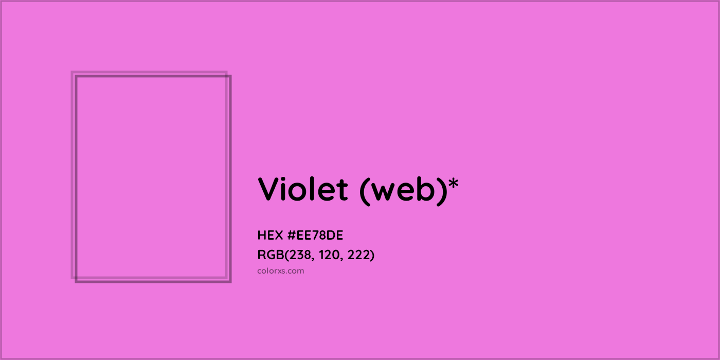 HEX #EE78DE Color Name, Color Code, Palettes, Similar Paints, Images