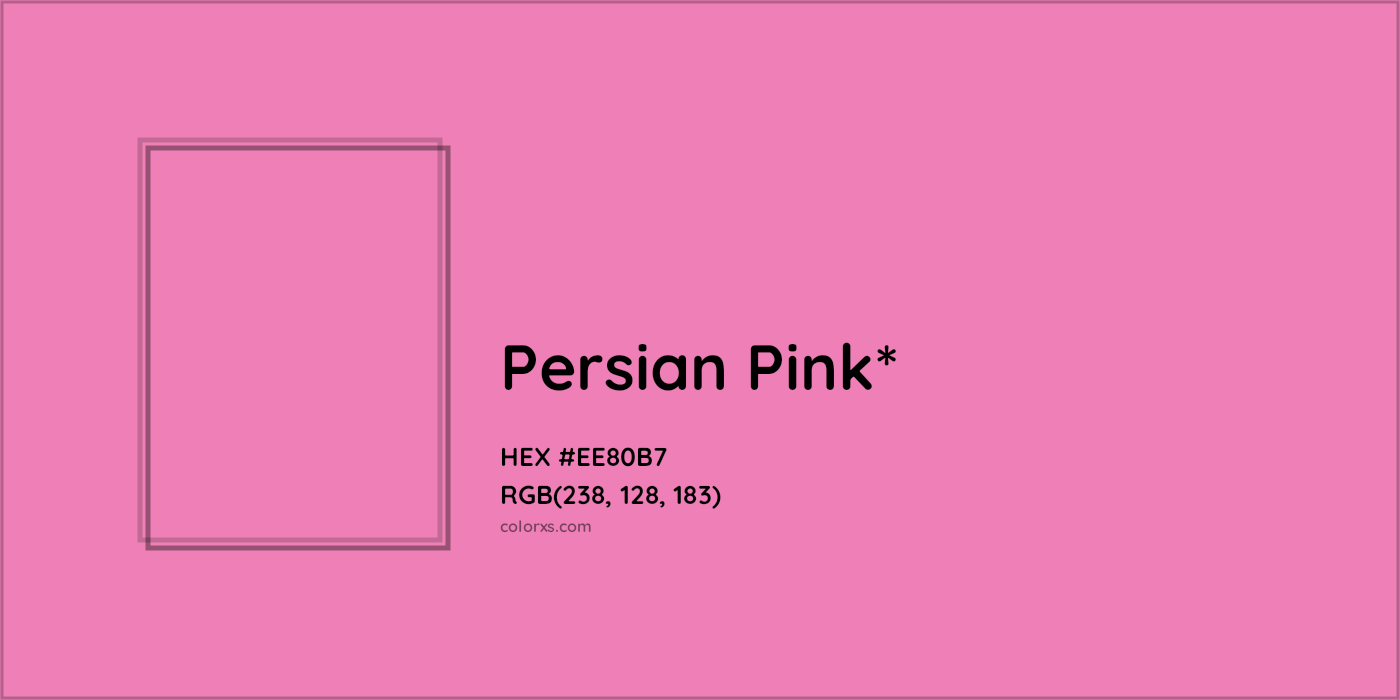 HEX #EE80B7 Color Name, Color Code, Palettes, Similar Paints, Images