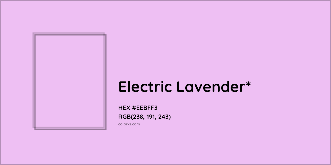 HEX #EEBFF3 Color Name, Color Code, Palettes, Similar Paints, Images