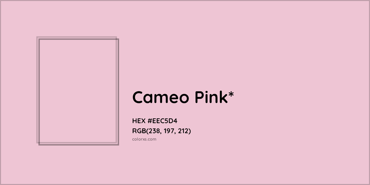 HEX #EEC5D4 Color Name, Color Code, Palettes, Similar Paints, Images
