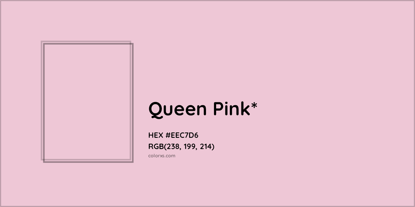 HEX #EEC7D6 Color Name, Color Code, Palettes, Similar Paints, Images