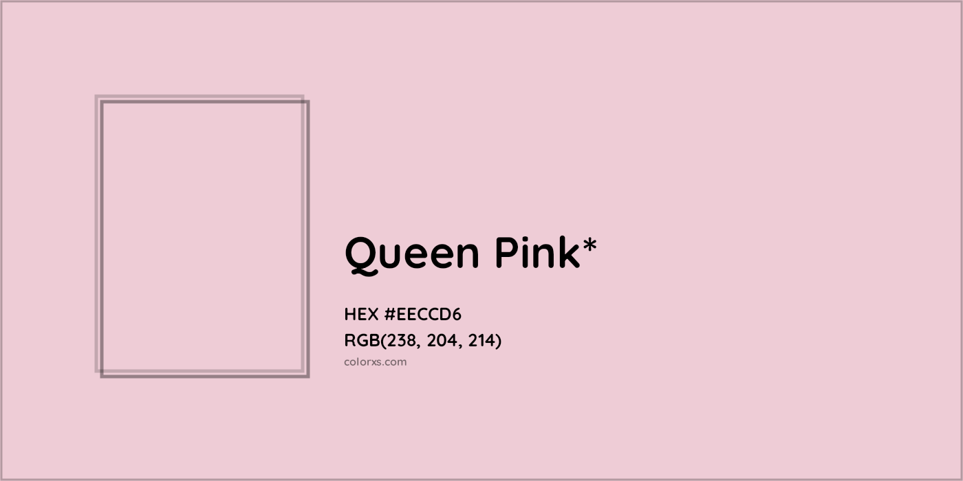 HEX #EECCD6 Color Name, Color Code, Palettes, Similar Paints, Images