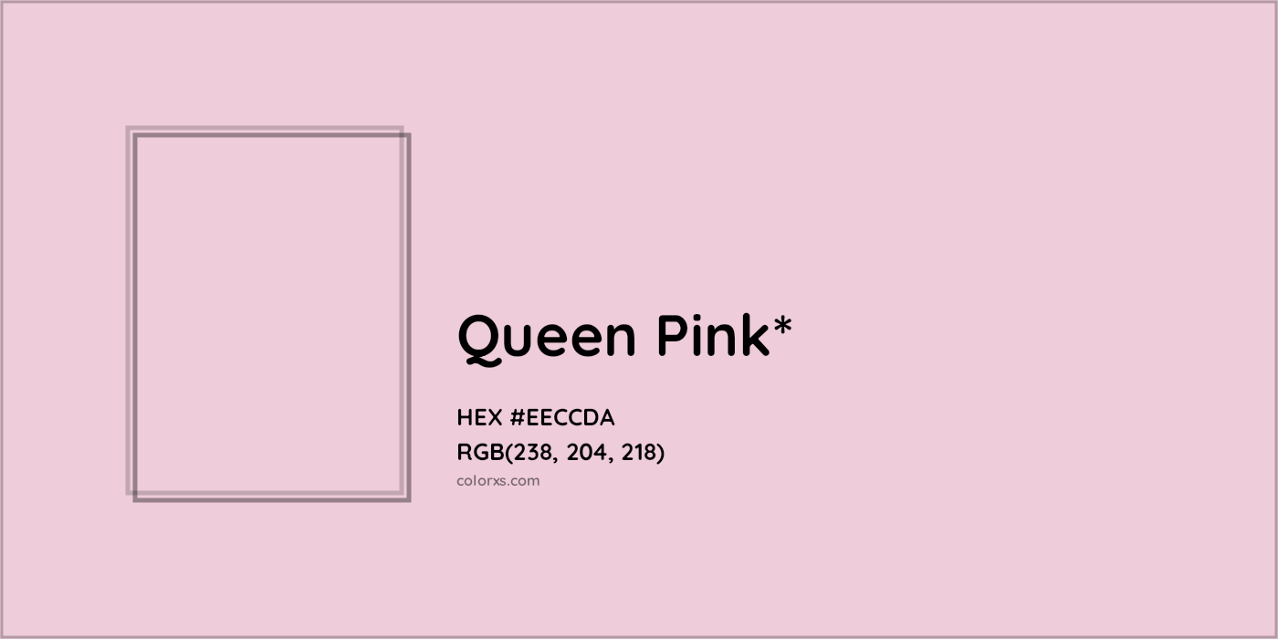 HEX #EECCDA Color Name, Color Code, Palettes, Similar Paints, Images