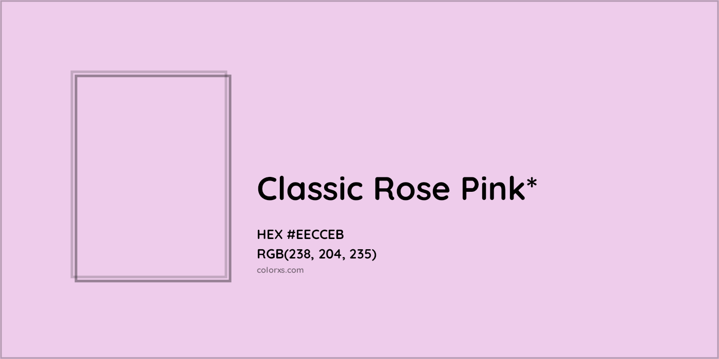 HEX #EECCEB Color Name, Color Code, Palettes, Similar Paints, Images