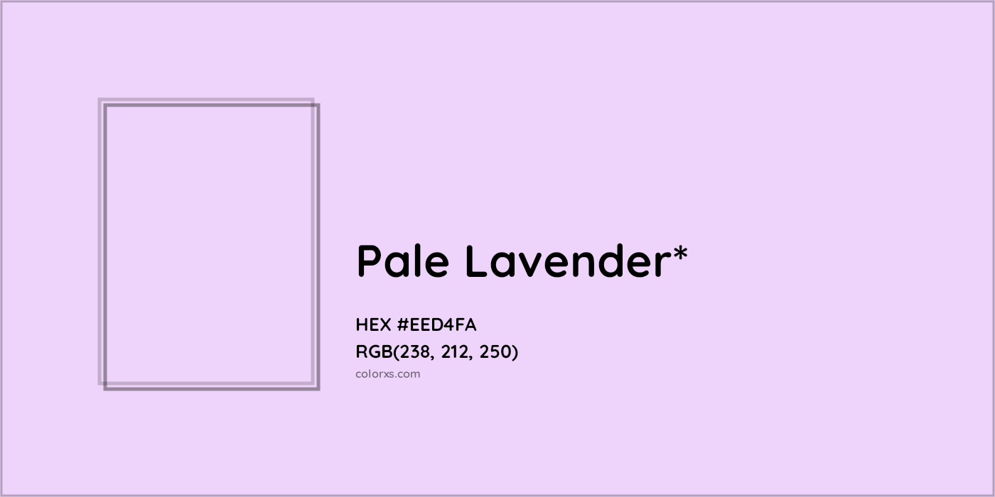 HEX #EED4FA Color Name, Color Code, Palettes, Similar Paints, Images