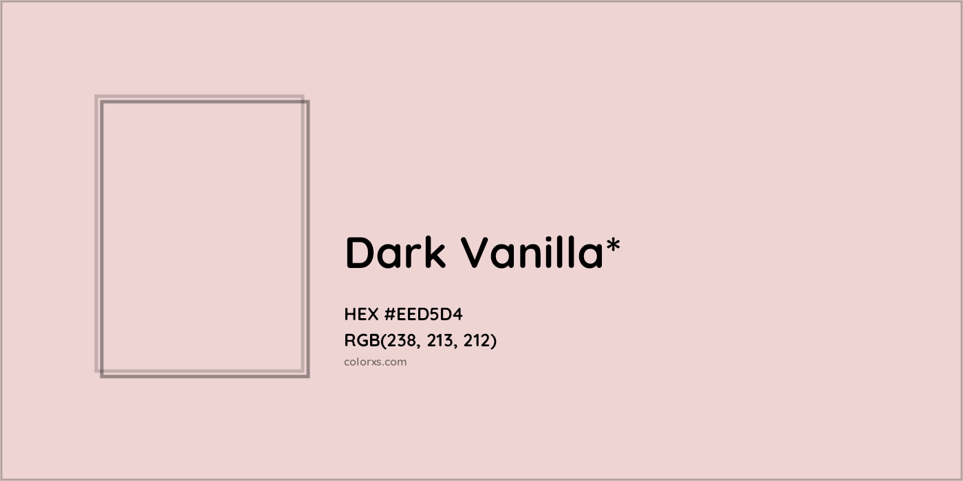 HEX #EED5D4 Color Name, Color Code, Palettes, Similar Paints, Images