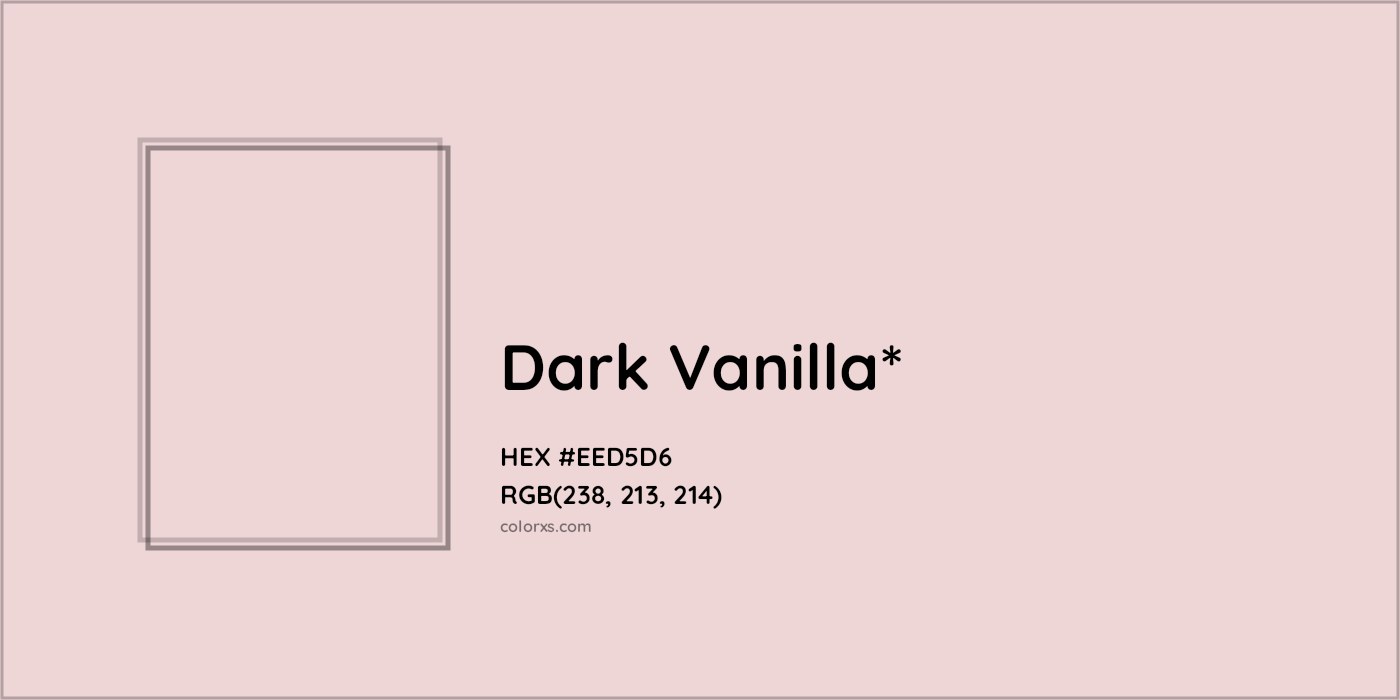 HEX #EED5D6 Color Name, Color Code, Palettes, Similar Paints, Images