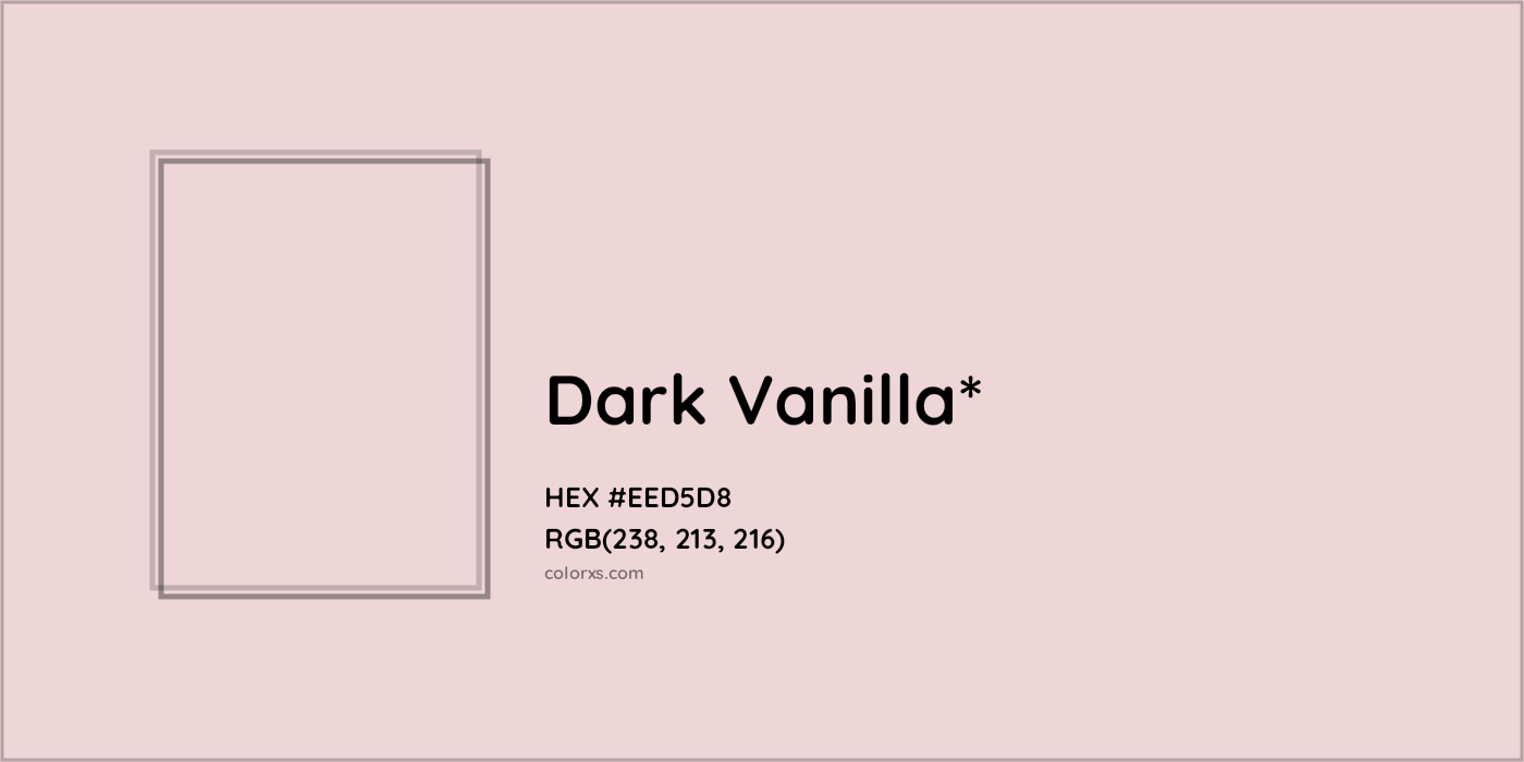 HEX #EED5D8 Color Name, Color Code, Palettes, Similar Paints, Images